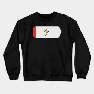 Low Battery Crewneck Sweatshirt